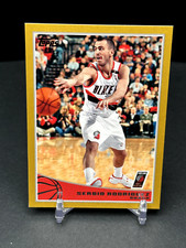 Sergio Rodriguez  2009 Topps Gold /2009  #258  Portland Trail Blazers