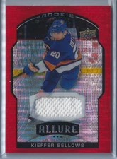 2020-21 Upper Deck Allure - Kieffer Bellows - RC - #72 - Red Rainbow Jersey