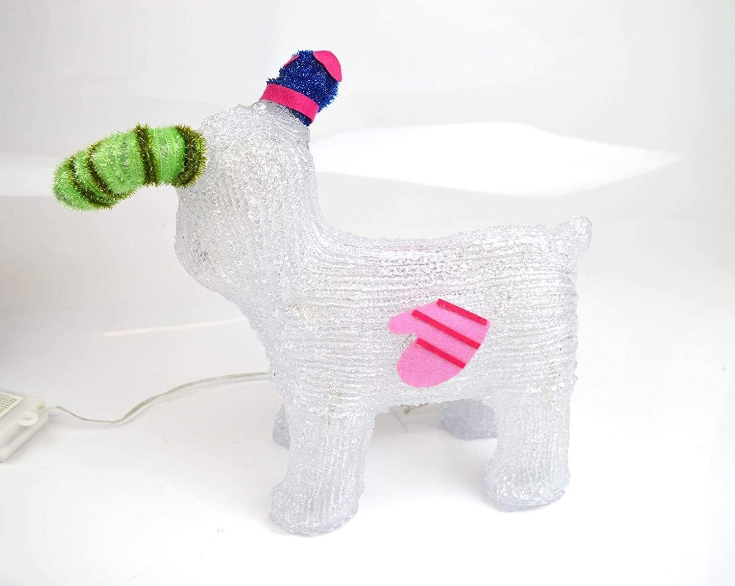 The Snowman and Snowdog set, Acrylic Figure LED Outdoor Christmas