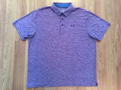 purple under armour polo