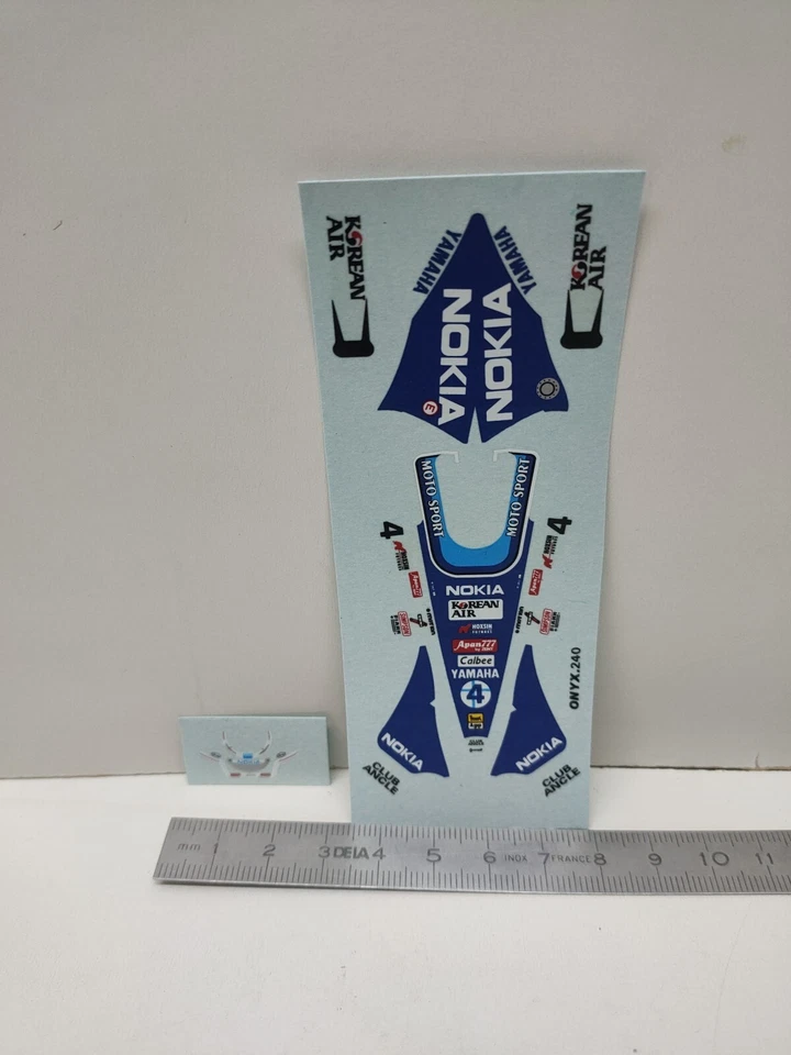 Décalcomanies Tyrrell 023 Salo 1995 1/43 Decals F1 Onyx 240 Version 1 - Photo 2/3