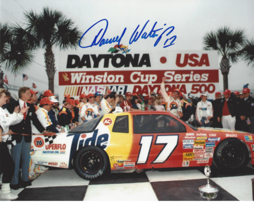 PHOTO AUTHENTIQUE 8x10 signée DARRELL WALTRIP - NASCAR DRIVER LEGEND C avec coa - Photo 1/1