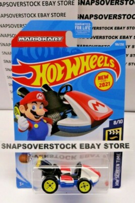 Mario Kart Hot Wheels Hot Wheels Standard Kart Mario Kart HW Screen Time 8/10 (166/250) 2021 Short Card El Camino