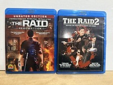 The Raid Redemption And 2 BLU RAY BUNDLE