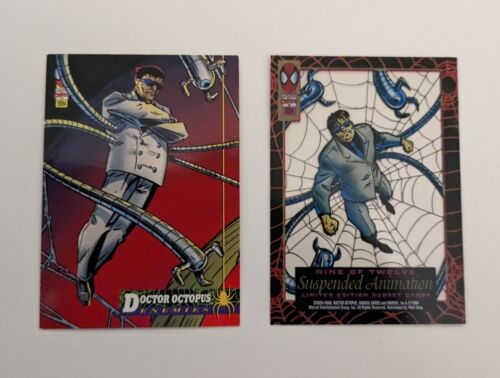 1994 Fleer Spider-Man Karten - Dr. Octopus - Suspended Animation - Marvel Comics - Bild 2 von 4