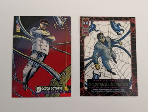 1994 Fleer Spider-Man Cards - Doctor Octopus - Suspended Animation - Marvel  - Picture 1 of 4