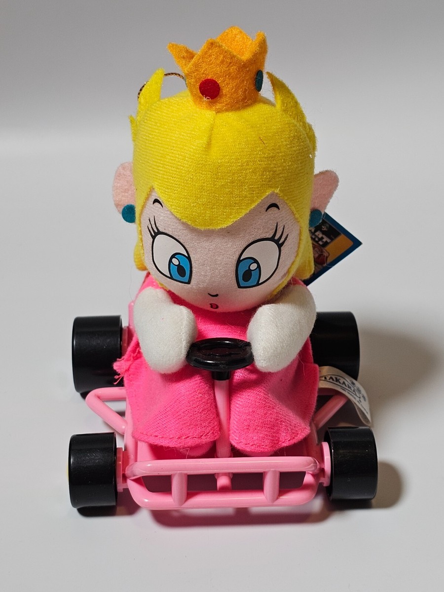 Takara 1993 Nintendo Super Mario Kart Plush Toy MC-5-3 Princess