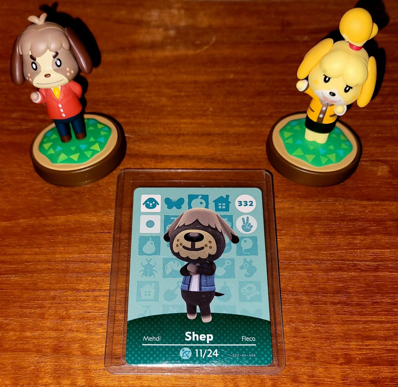 Authentic 332 Shep Animal Crossing Series 4 Amiibo Card NA - US Seller - NM+ | eBay Authentic 332 Shep Animal Crossing Series 4 Amiibo Card NA - US Seller - NM+ | eBay