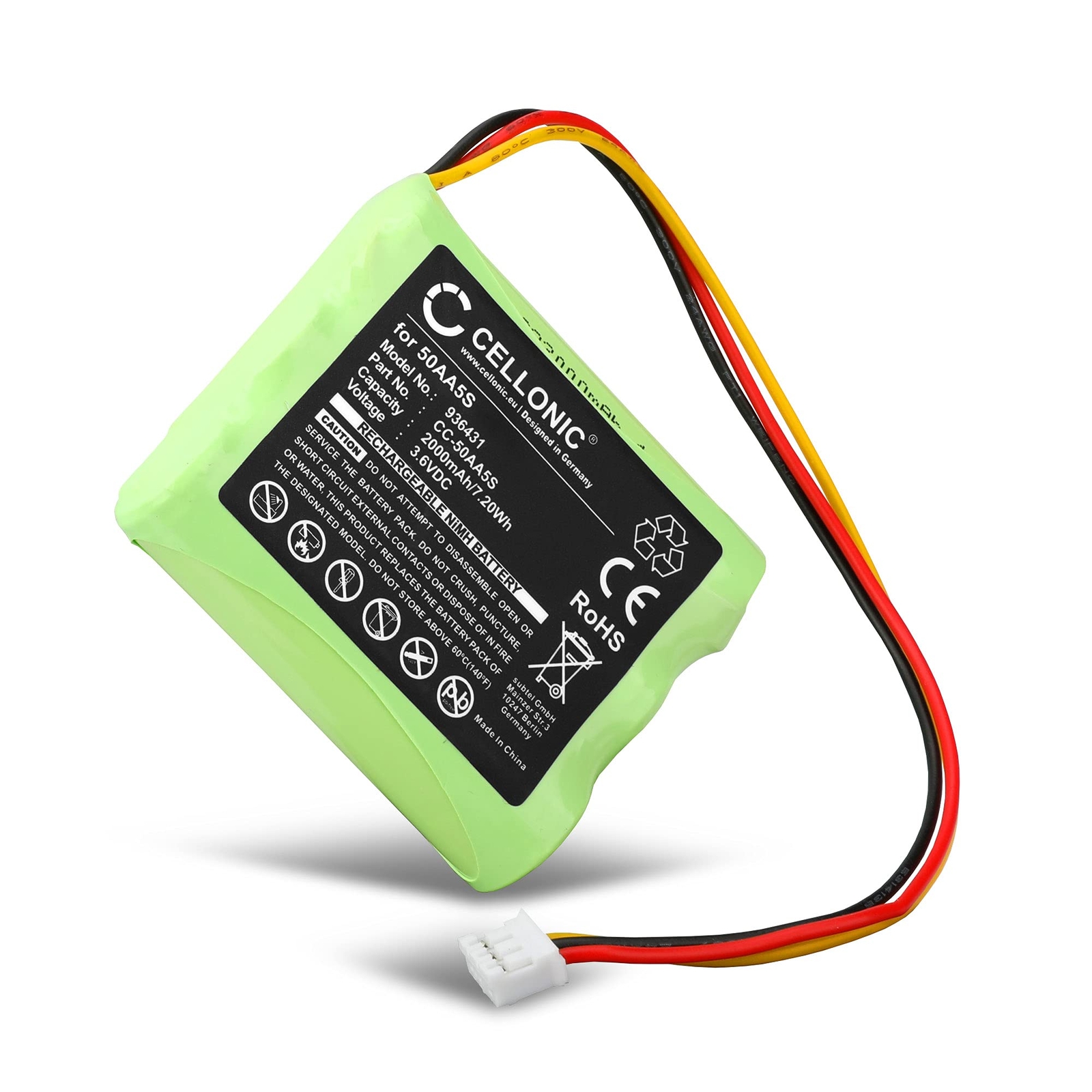 CELLONIC Batteria 50AA5S Compatibile con Tonies Tonie Box Ricambio da (g8A)
