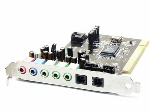 Terratec TTP8 Aureon 5.1 Fun PCI SoundSystem carte son ordinateur audio numérique - Photo 1 sur 1