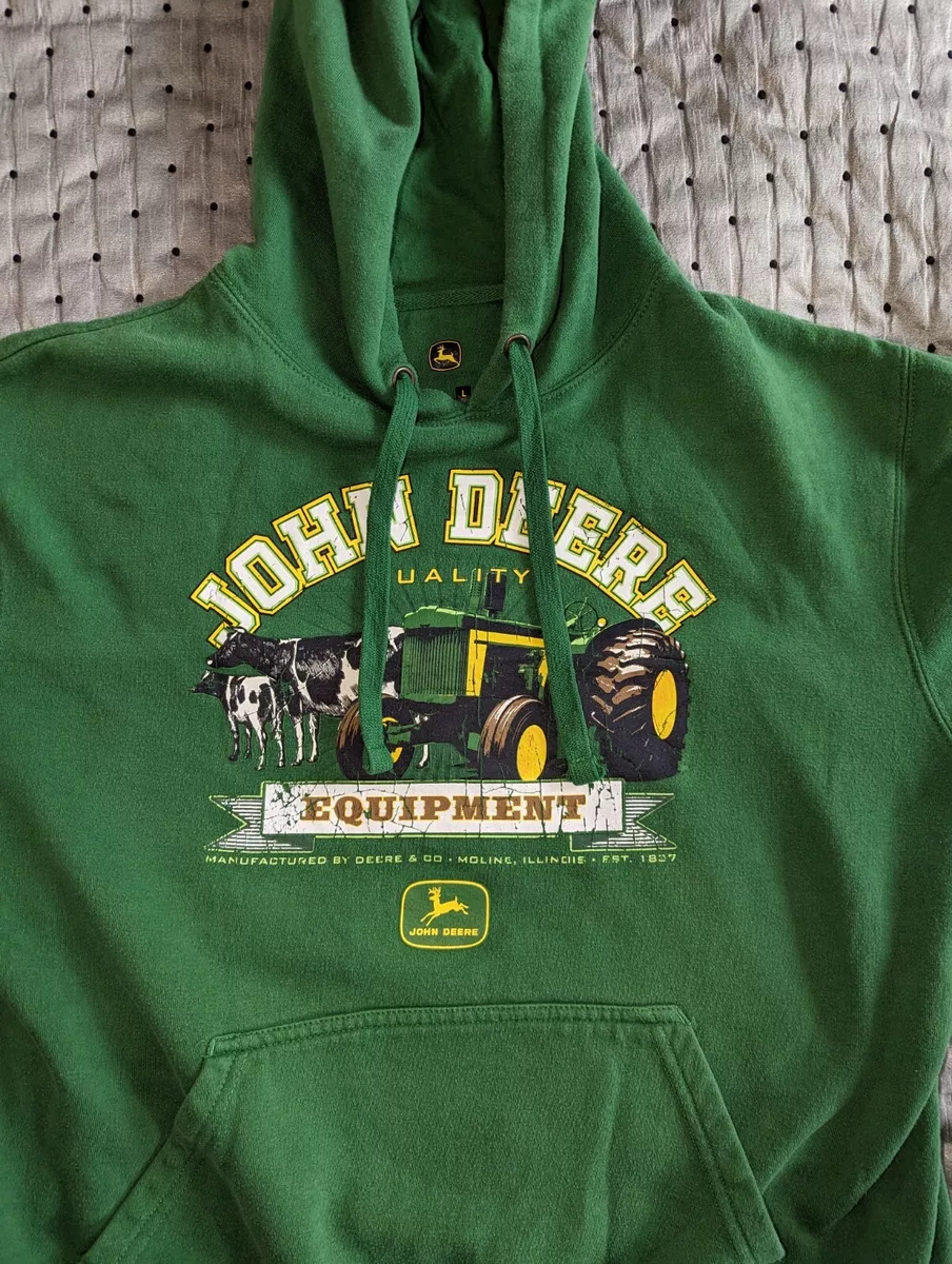 Vintage john deere sweatshirt hot sale