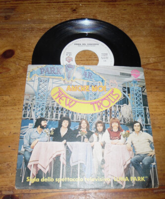New Trolls - Ook Noi Italian Disco Rock PS 7' Warner 79'
