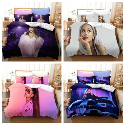 Ariana Grande Bettbezug Set Bettwäsche Set Kissenbezüge 135x200 200x200 Geschenk