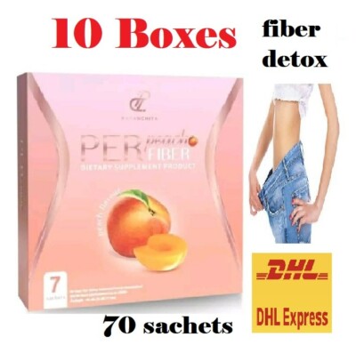 10 Peach Per Fiber Detox Weight Control Supplement Block Burn Management Fat
