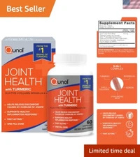 One Pill Joint Health - 5-in-1 Turmeric & Collagen, 60 Capsules for Inflammation