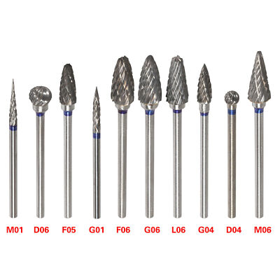 Dental Tungsten Carbide Burs Drills HP 2.35mm for Marathon Polishing Handpiece