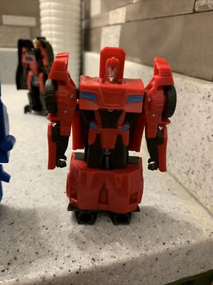 Transformers Robots In Disguise SIDESWIPE Combiner Force One Step Changer Fig _