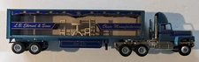 WINROSS 1:64 Semi-Truck L.B. EBERSOL Chair Manufacturing CLEAR TRAILER Leola PA