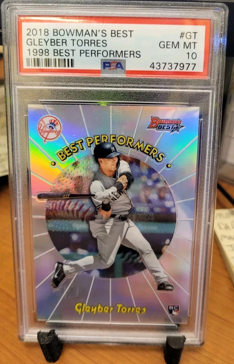 Gleyber Torres Professional Sports Authenticator (PSA) Baseball