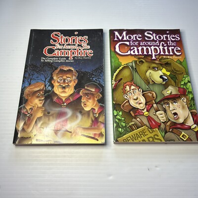 BSA Set 2 Paperbacks Stories for Around the Campfire '86 & More SfAtC '98 BO-198