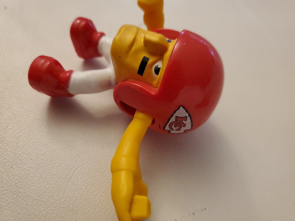 KANSAS CITY CHIEFS RUSH ZONE MINI FOOTBALL PLAYER AND BALL eBay
