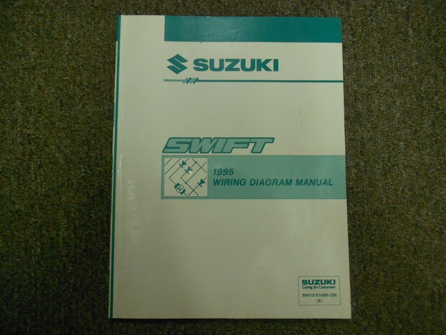 1995 Suzuki Swift Electrical Wiring Diagram Shop Manual Factory Oem Book 95