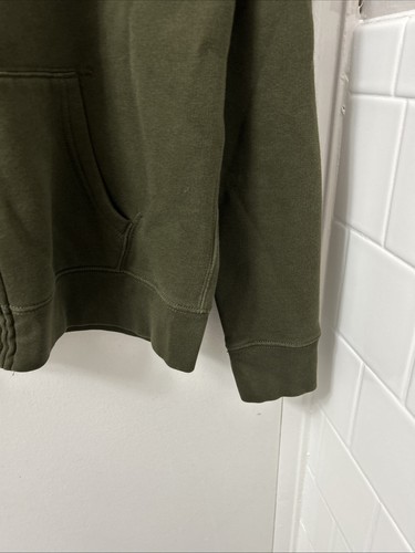 Polo Ralph Lauren Hoodie Boys Sz L 14-16 Green Fleece Full Zip Sweater Blue Pony - Picture 6 of 10