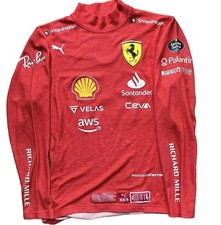 F1, FORMULA 1 CHARLES LECLERC SIGNED RACE WORN SCUDERIA FERRARI NOMEX 2023