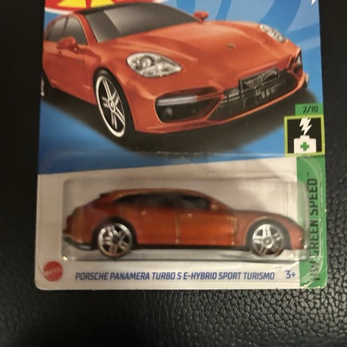 2023 Hot Wheels Red Porsche Panamera Turbo S E-Hybrid Sport Tourismo #38 - Picture 2 of 2