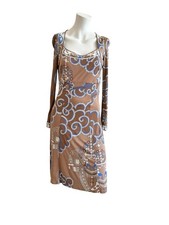 Vintage 2000 00 y2k Emilio Pucci mid length dress