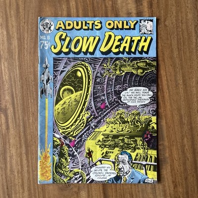 Slow Death #6 (1974) Last Gasp Underground Comix   Zigie s Tampa Provenance