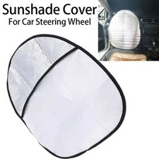 Steering Wheel Sunshade Cover Car Heat Insulation Anti-UV Foldable Protection