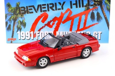 1:18 GMP 1991 Ford Mustang GT Convertible red Beverly Hills Cop III Axel Foley