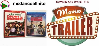 Daddy's Home (Blu-ray/DVD,2015,2-Disc Set) Will Ferrell,Mark Wahlberg,SLIPCOVER!