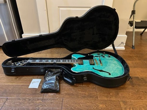 2024 Gibson ES Supreme Seafoam Green w/ Ebony Fretboard - Minty and Awesome!
