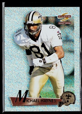 Michael Haynes 1995 Summit #28 Ground Zero New Orleans Saints