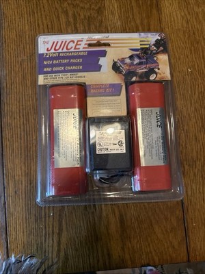 Radio Remote Control Car  Battery 7.5 battery JUICE NEW 2 in pack w charger