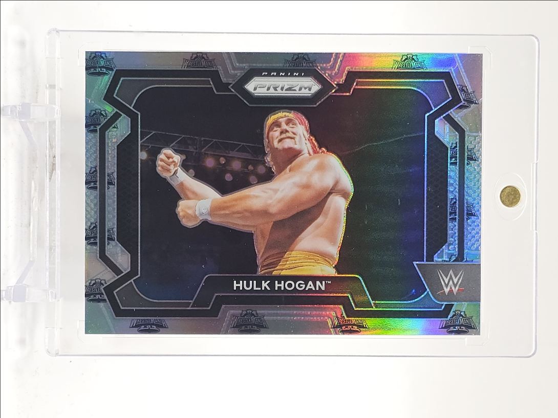 HULK HOGAN 2024 PANINI PRIZM WWE LEGENDS WRESTLEMANIA /40 Q4641