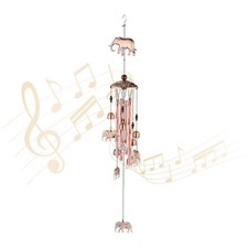 Windspiel Klangspiel Windorgel Glockenspiel Windklangspiel Metall Elefanten