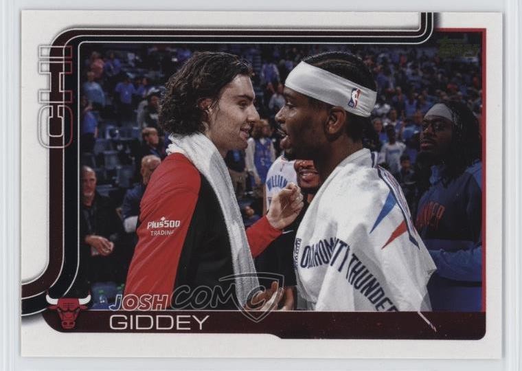 2025-26 Topps SP Golden Mirror Image Variations Josh Giddey #35