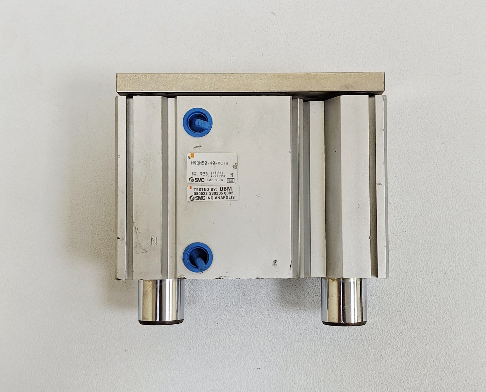 SMC MGQM50-40-XC18 Compact Guide Cylinder 145 PSI 1.0MPa