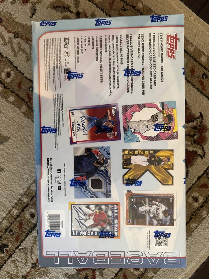 MLB 2025 2025 Topps Serie 2 Super Caja Sellada de Fábrica EN MANO SELLADA Foto 2 de 2