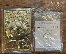 Jigglypuff [Gold Plated] #39 Prices | Pokemon Burger King | Pokemon Cards
