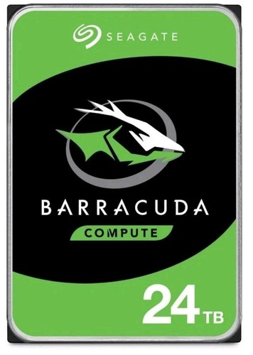 Seagate BarraCuda 24TB 7200 RPM 512MB Cache Internal 3.5 Hard Drive ST24000DM001 - Afbeelding 3 van 5