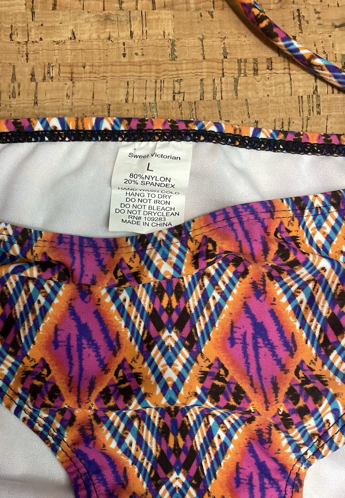 2 Piece Adjustable String Bikini Multi-Color Size… - image 3