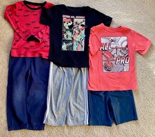 Lot boys Sports,Baseball,Ninja T shirts Okie dokie pants shorts Garanimals