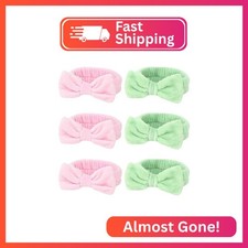 WHAVEL 6 Pack Spa Headbands - Soft Head Bands for Makeup, Skincare  Face Washin