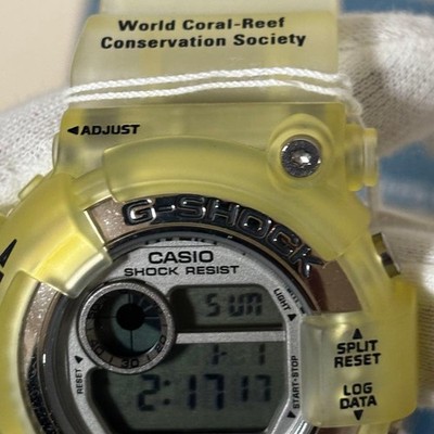 Casio G-SHOCK Frogman WCCS DW-8201WC-8T Wristwatch Clear Titanium