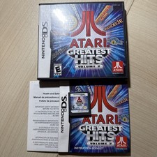 Atari Greatest Hits: Volume 2 Nintendo DS Video Game - Tested Working Fast Ship