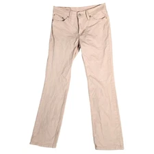 Levi's 511 Jeans Men's 30X30 Peach Beige Khaki Slim Fit utton Fly